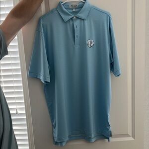 Peter Millar Men's Blue Polo Shirt